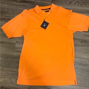 Oxford Golf Orange Polo Shirt